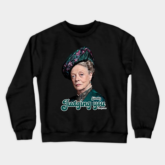 Maggie Smith Crewneck Sweatshirt by Camp.o.rama